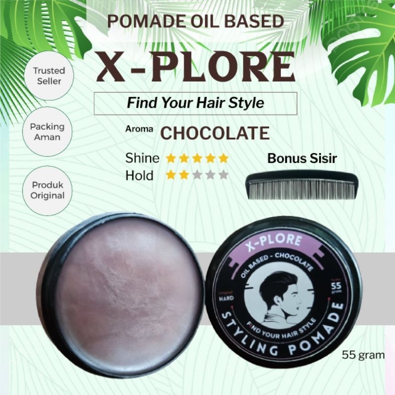 POMADE GROSIR X-PLORE STYLISH MIN ORDER 10 PCS FREE SISIR