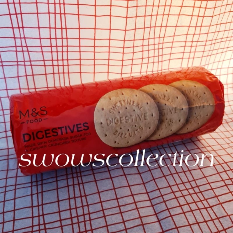 

M&S MARK MARKS & AND SPENCER DIGESTIVES DIGESTIVE ORIGINAL PLAIN BISCUIT BISKUIT COOKIES