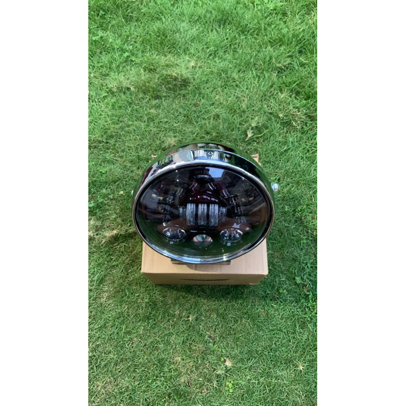 TERMURAH lampu daymeker 7in 19led 95wat merk Dot Sae Kualitas Import Grand A(terbaik) + set batok st