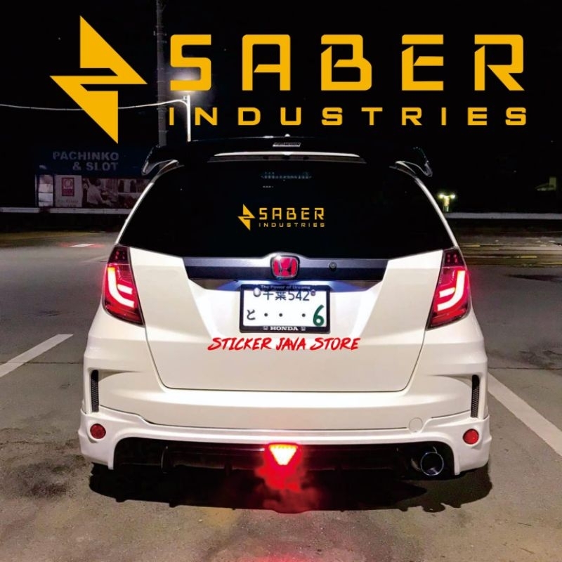 STIKER SABER INDUSTRIES STIKER CUTTING