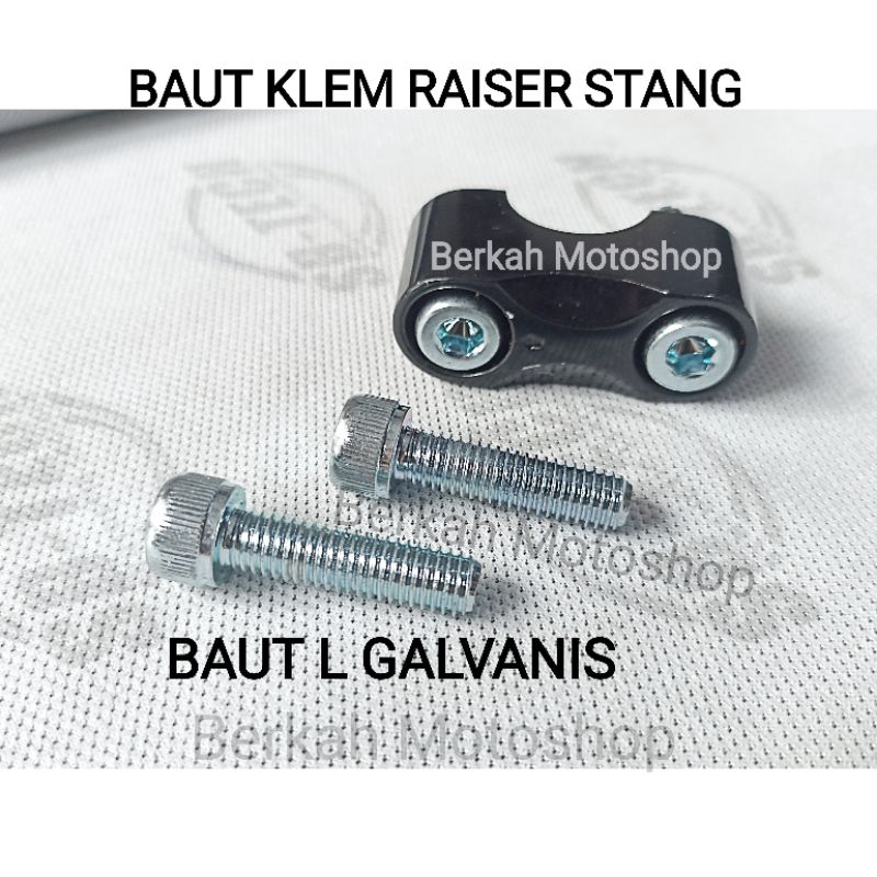 BAUT L STANG CB150R TIGER BEAT STREET GL MP GL BAUT L RAISER KLEM STANG NINJA S SS KLX BAUT DUDUKAN 