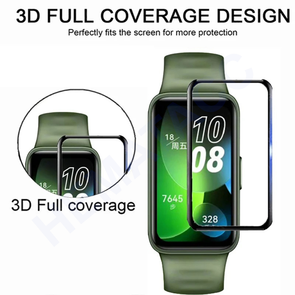 Anti Gores Huawei Band 8 Curved 3D &amp; 2D Hydrogel Hematacc