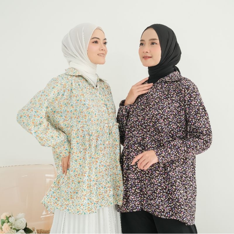 Nayyaralaiqa Ciara Blouse - Atasan Blouse Wanita