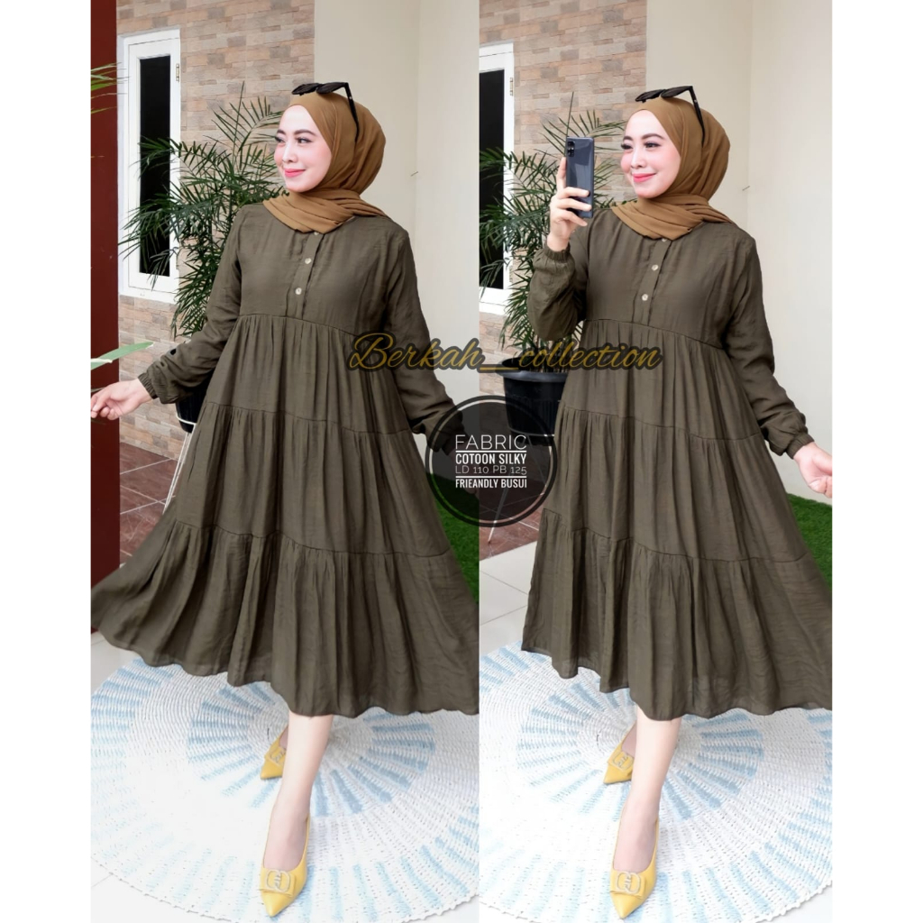 [ BISA COD ] MIDIDRESS POLOLINEN POLOS FREANDLY BUSUI MODEL TERBARU,MIDI POLOS TERLARIS,MIDI BUSUI POLOLINEN,TUNIK POLOLINEN POLOS FREANDLY BUSUI TERLARIS