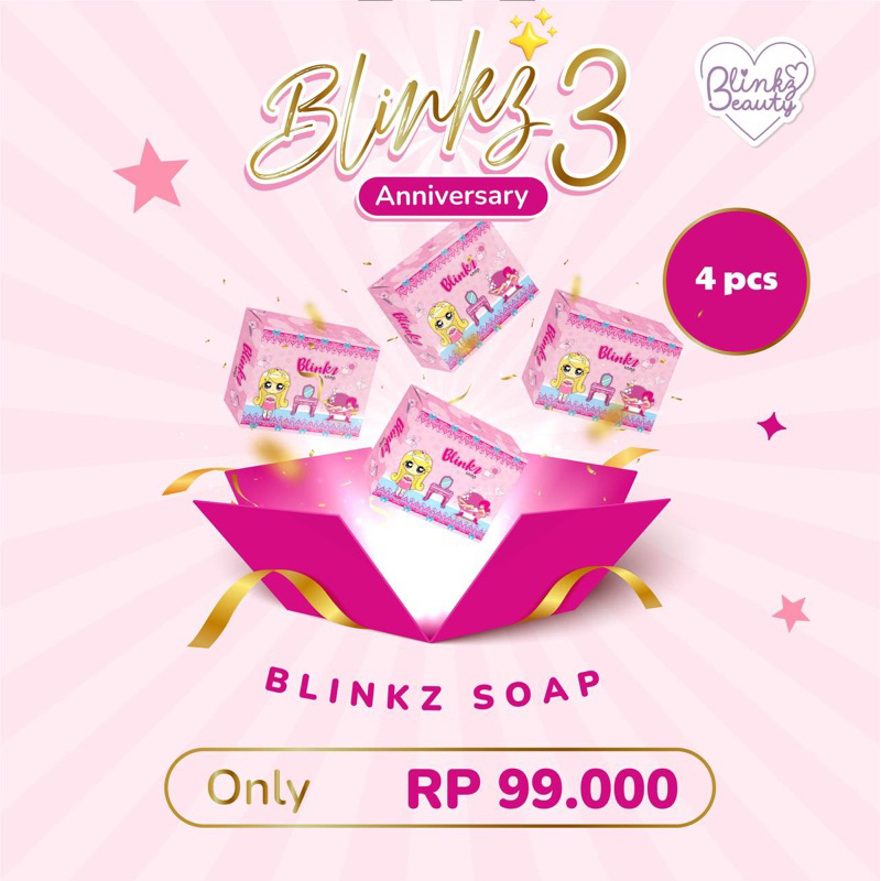 Blinkz Anniversary SALE !! Blinkz Soap Blinkz Super Toner Blinkz Super Mask