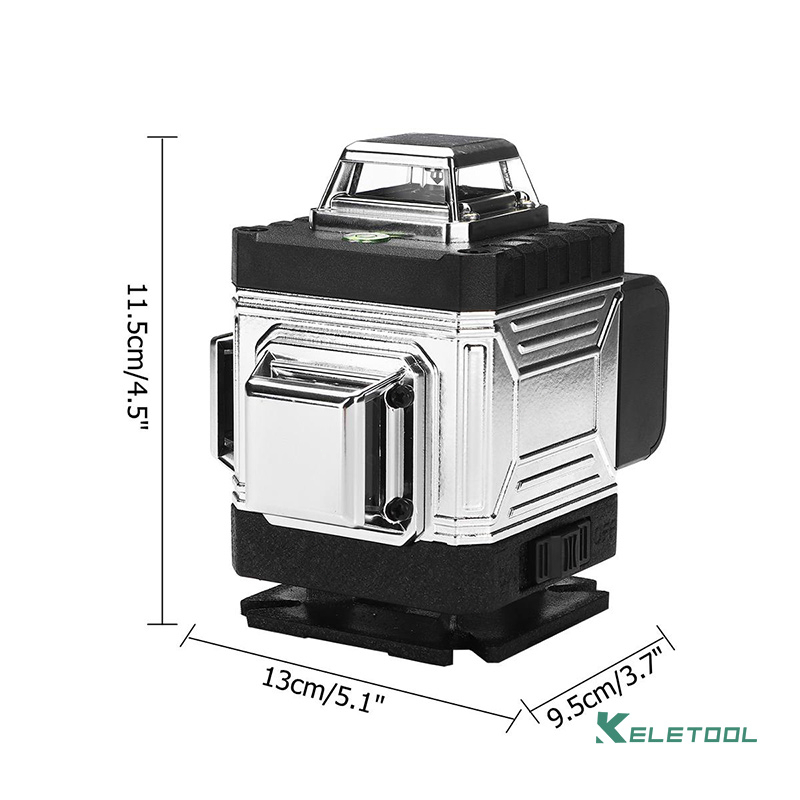 Loonagranit 4D 16 Line Digital Meteran Laser Tukang Level Leveling 360 Rotari Laser Level Laser