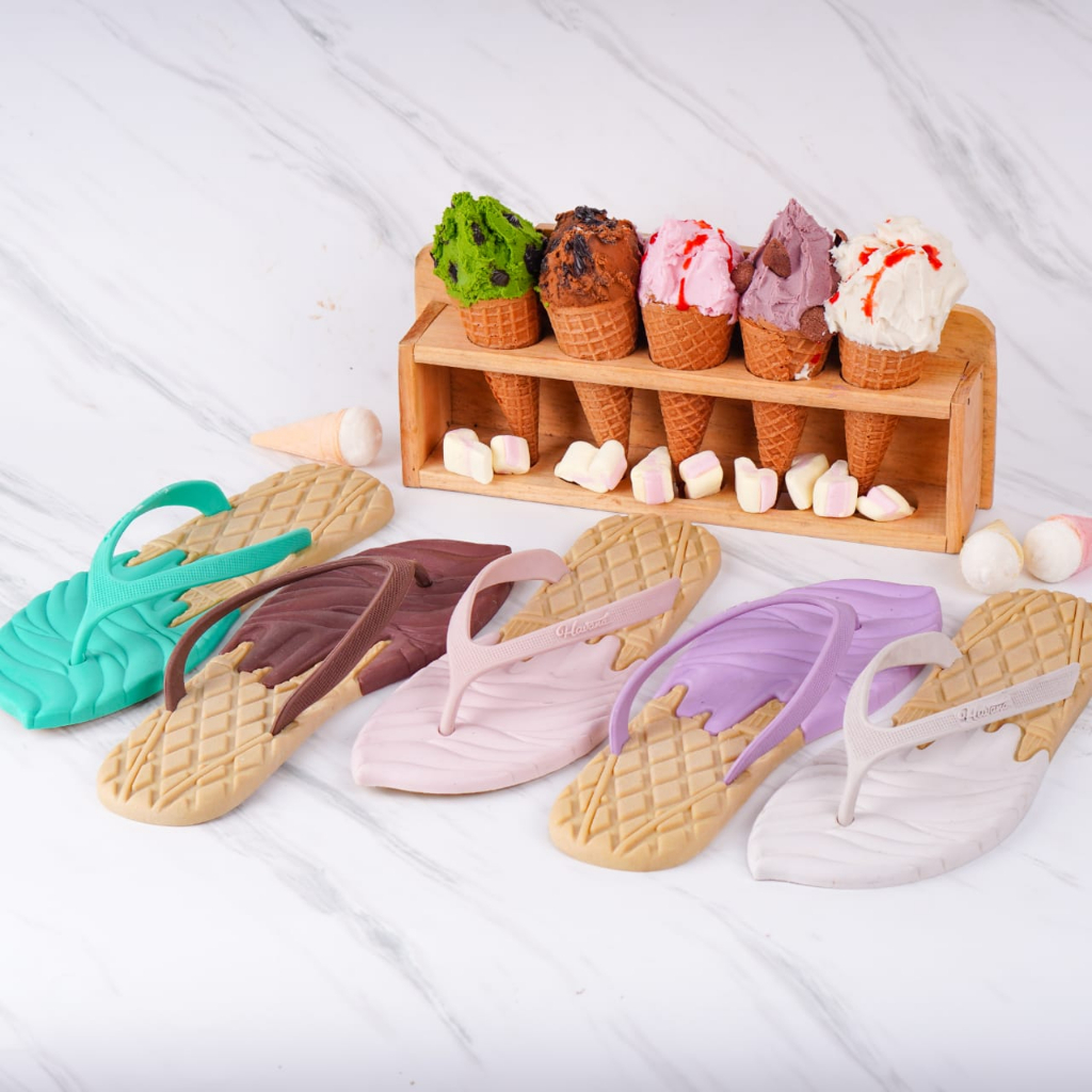 Sandal Jepit Wanita Sendal Jepit Cewek Sandal Wanita Havana Ice Cream Sandal Cewek Blackpink Andin S