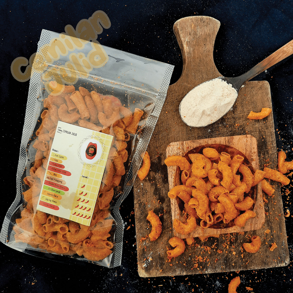 

Makaroni Bantet 500 Gram / Makaroni Pedas / Makaroni Aneka Rasa