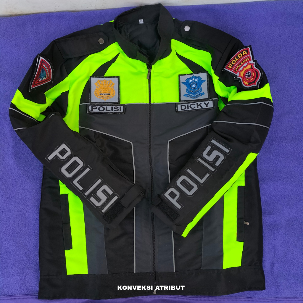 jaket lantas polri  terbaru 2025