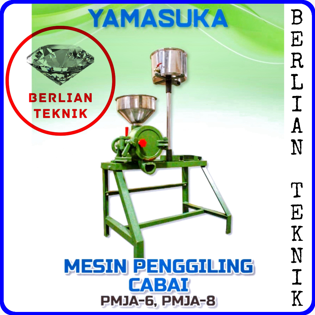 Gilingan Cabai Cabe Bumbu Yamasuka PMJA 8 Inch model Ulir