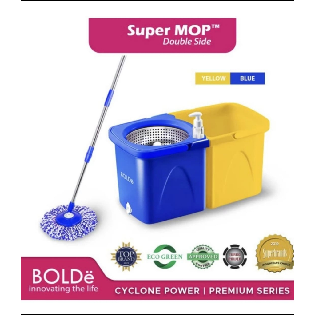 BOLDE Super MOP DOUBLESIDE ECO (Alat Pel Otomatis)