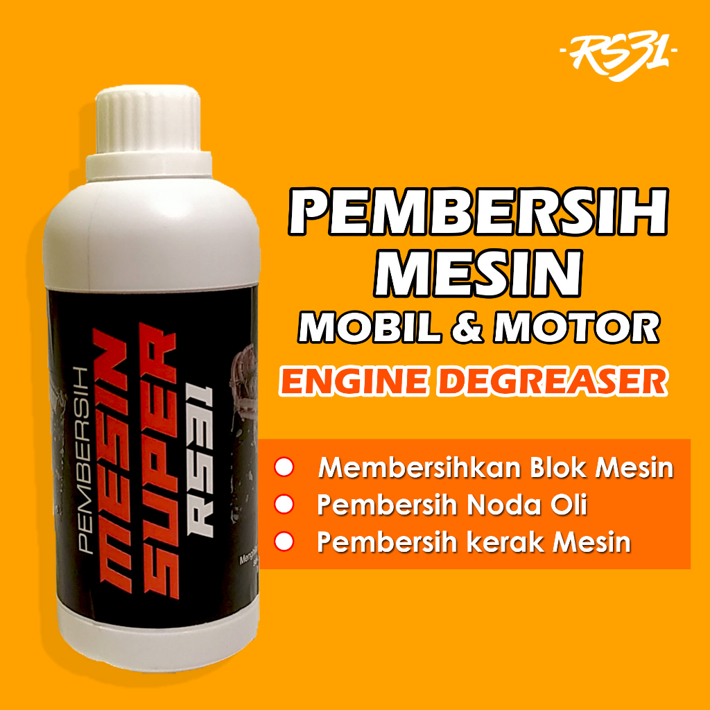 BUNDLING 2in1 AUTOCARE RS31 | Pembersih Kerak Mesin, Penghitam Plastik Dashboard, Body Kasar/Doff, Kompon Penghilang Baret Halus, Body Kendaraan, Motor, Mobil