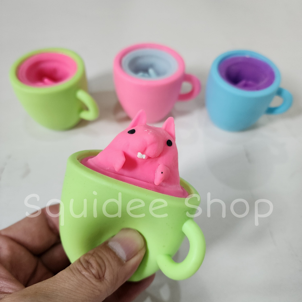 Mainan Squishy - Pop Up - Bahan Karet Silicon