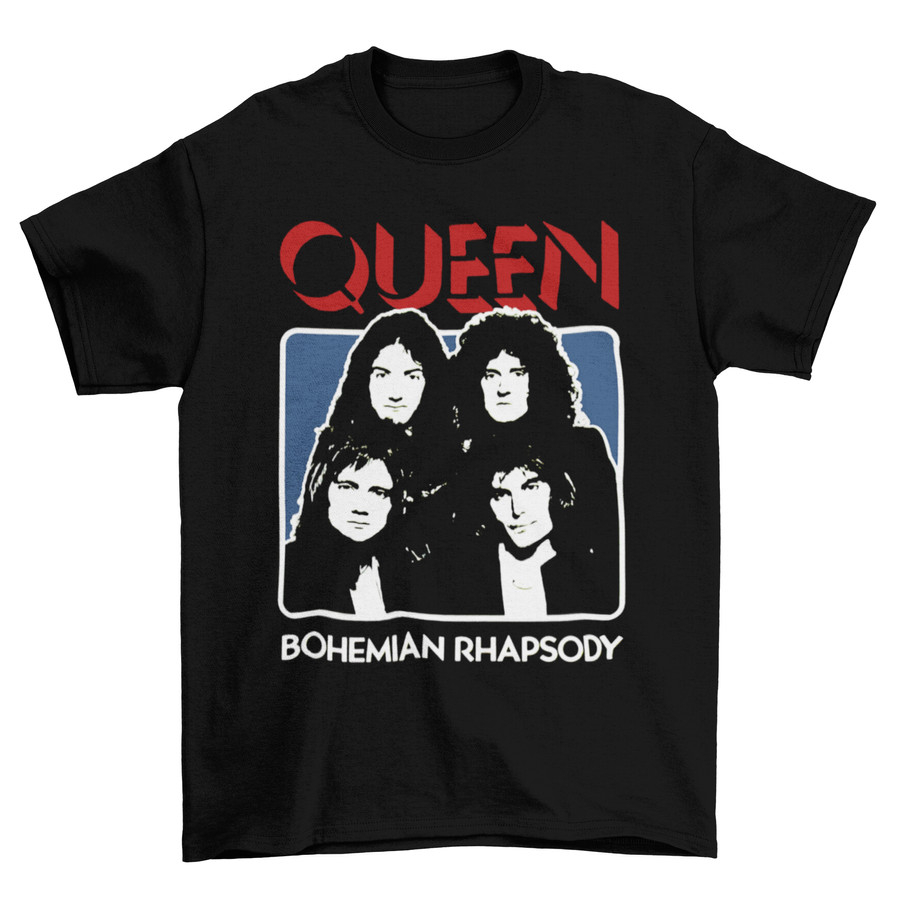 Kaos Band Pria Tomoinc Queen - Bohemian Rhapsody