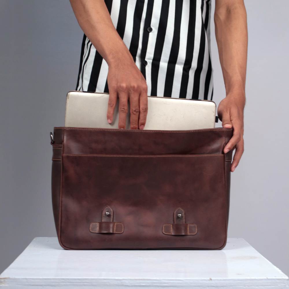 Mesengger Bag Kulit Asli Mini Watusi by BULL.LTHR