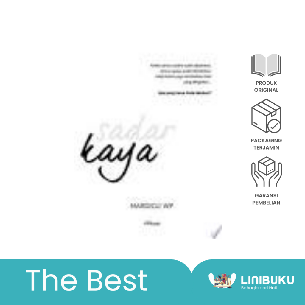 Buku Sadar Kaya oleh Mardigu WP - linibuku - KBC