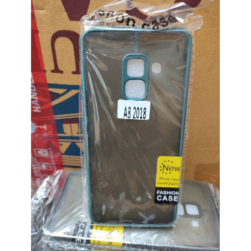 Case Aero My Choice Samsung A8 2018 Silikon Softcase Casing Dove Pelindung Camera