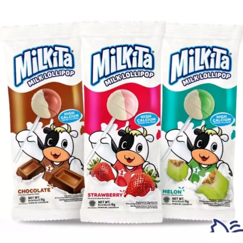 

MILKITA LOLIPOP RENCENG ISI 10