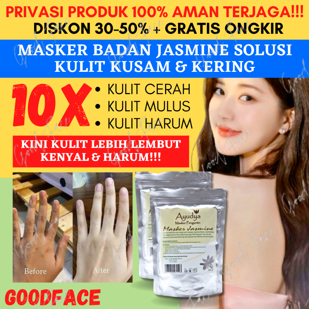 Ayudya Masker Pengantin Jasmine 500 gr