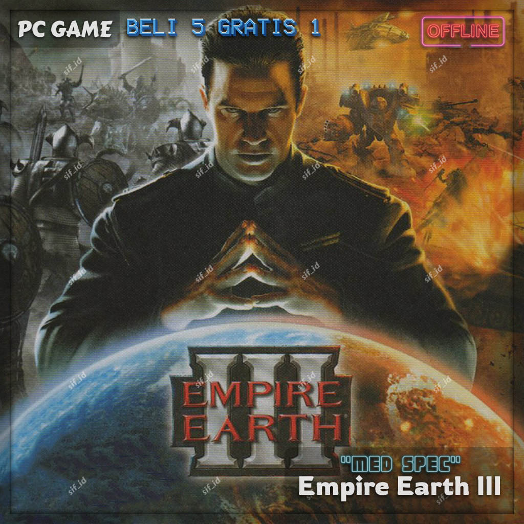 Empire Earth 3 - Empire Earth III - PC Game - DVD Game PC