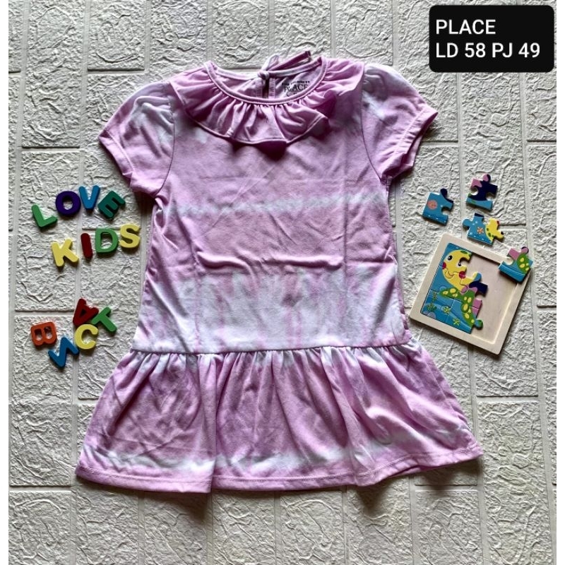 PLACE DRESS ANAK PEREMPUAN