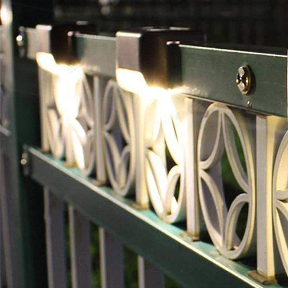 indor.id Lampu Hias Tangga Solar Deck Waterproof - Lampu Pagar Taman - Lampu Taman Tenaga Surya - Lampu Taman Murah Terbaru