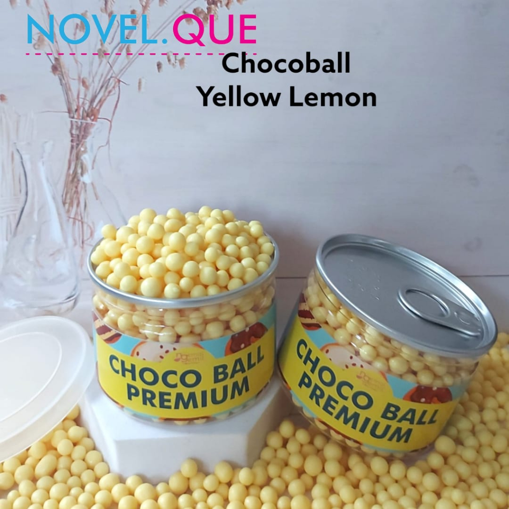 

Can Chocoball Light Yellow Lemon Sprinkle Bola Rasa Buah Topping Kue Donut Bolu Kualitas Premium