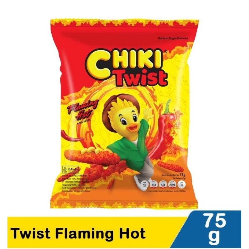 Chiki Twist Flaming Hot 75gr