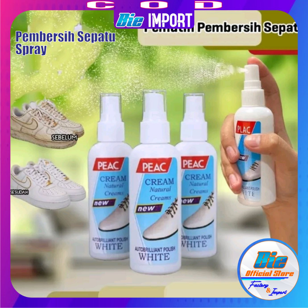 Sikat Pembersih Sepatu 100 ml Cairan Pemutih Sepatu Impor Best Seller