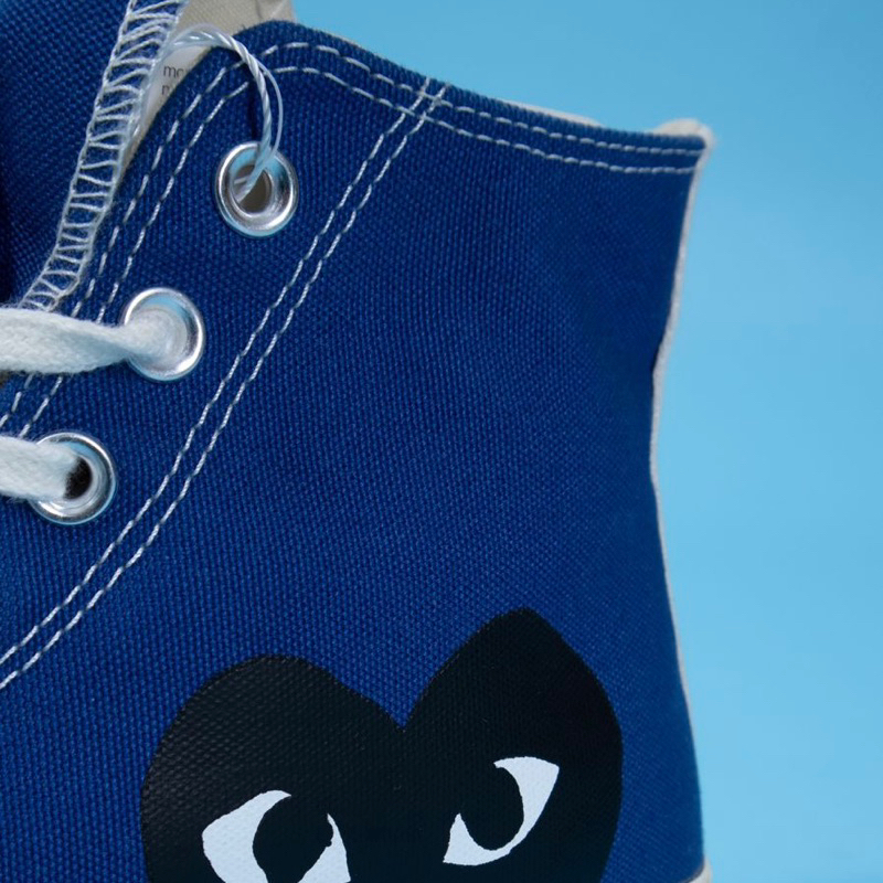 Converse CDG High Blue