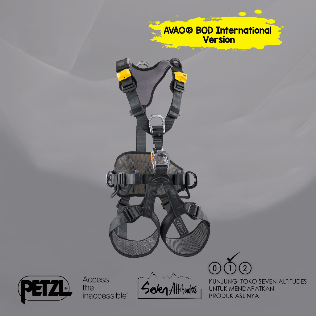 Petzl Fullbody Harnes Avao Bod Internasional Version