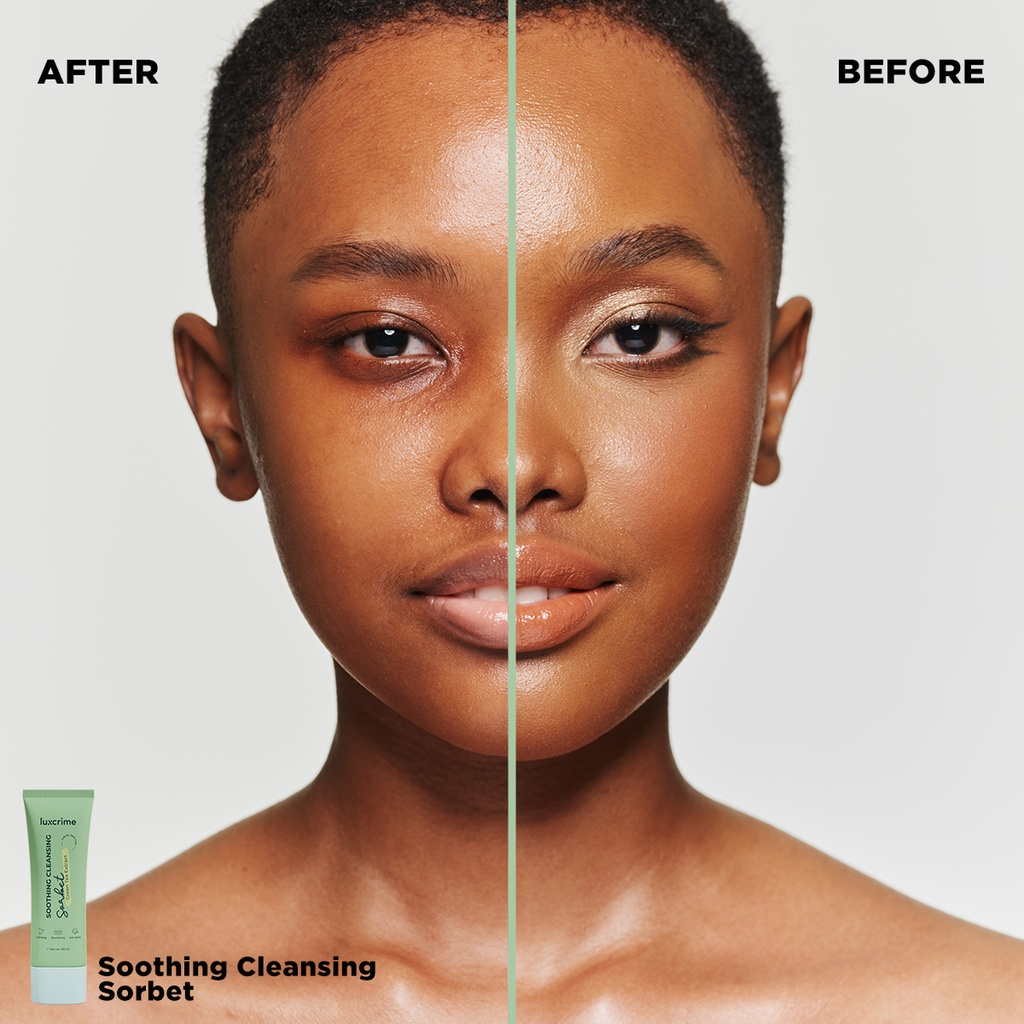 Luxcrime Soothing Cleansing Sorbet | Luxcrime Refreshing Cleansing Wipes