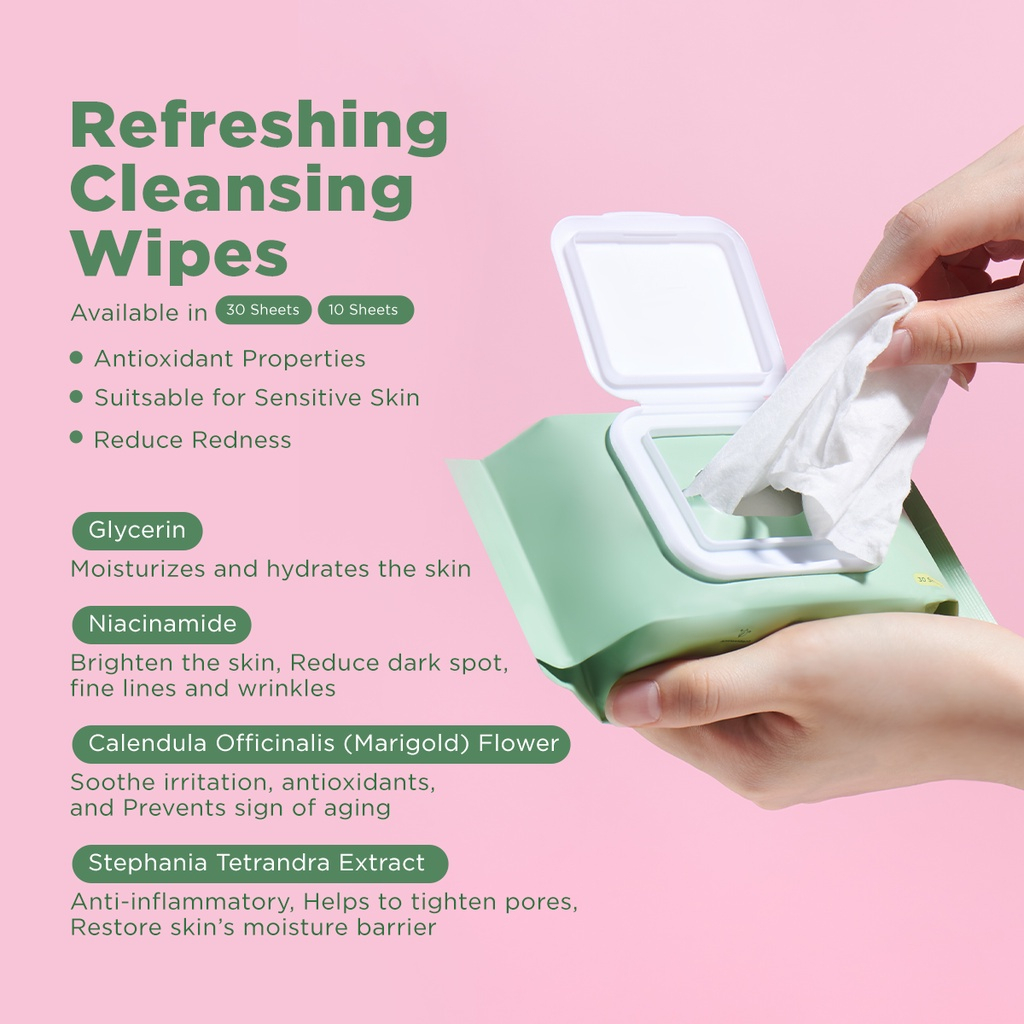 Luxcrime Soothing Cleansing Sorbet | Luxcrime Refreshing Cleansing Wipes
