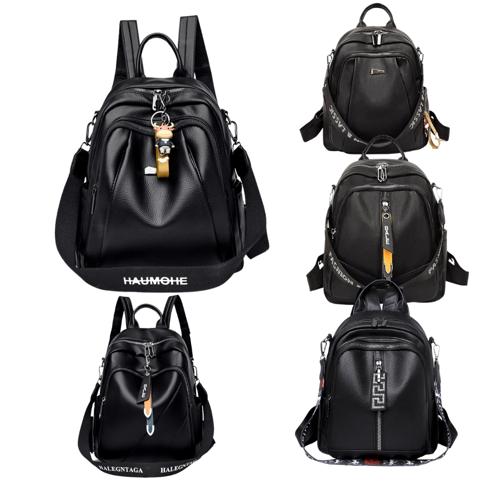 Tas Ransel Kulit Wanita Import Fashion Korea