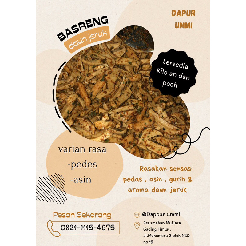 

Basreng Daun Jeruk bacth 2