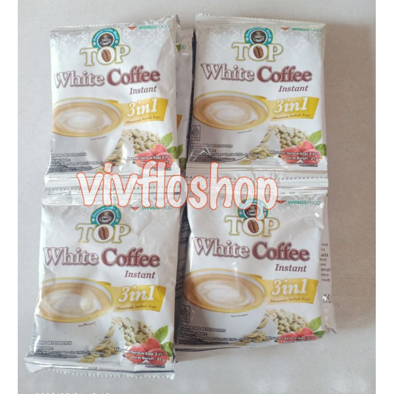 

Kopi Top White Coffee Instant 3in1 (10 sachet)