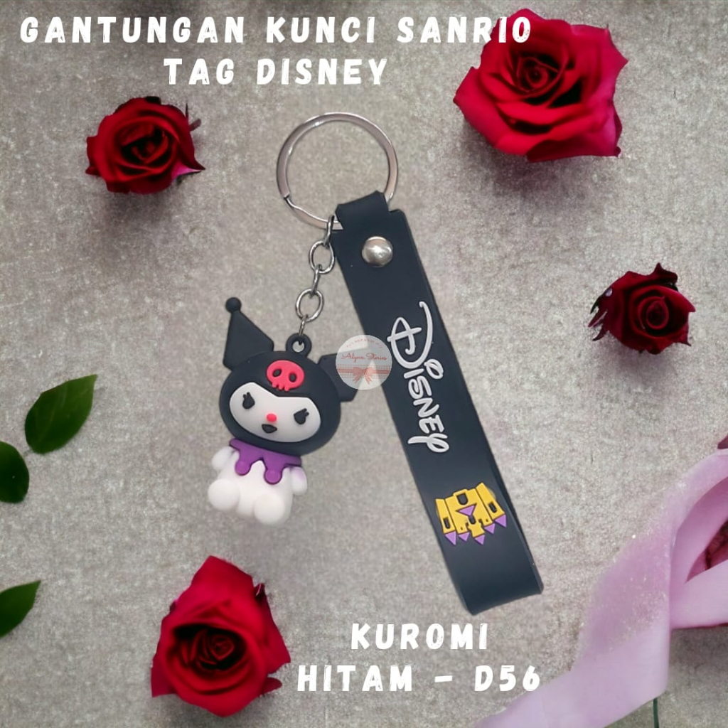 Gantungan Kunci Tali Bentuk Boneka Sanrio / Key Chan Sanrio