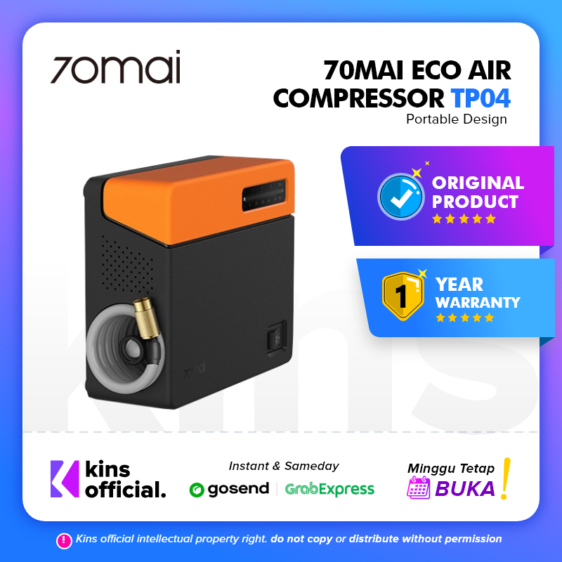 70mai Air Compressor Eco TP04 Portable Air Pompa 70mai Car Air Pump