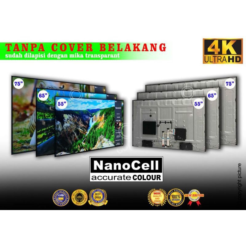 Tv LG Smart 55NANO80SQA 65NANO75SQA LG75NANO75SQA 55 65 75 Inch