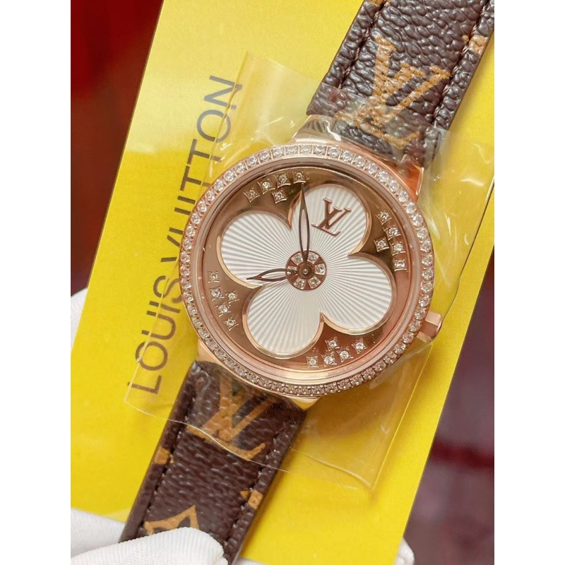 TERMURAH jam tangan wanita fashion LV FREE BOX