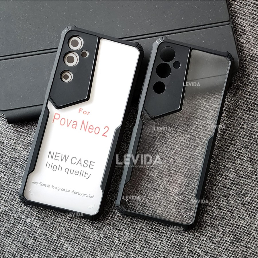 TECNO POVA 4 PRO POVA 4 POVA NEO 2 POVA 2 SPARK GO 2023 SPARK 6 GO CASE HARDCASE FUZE BENING CLEAR SHOCKPROOF IPAKY BENING CASING PROTECT CAMERA COVER PELINDUNG KAMERA