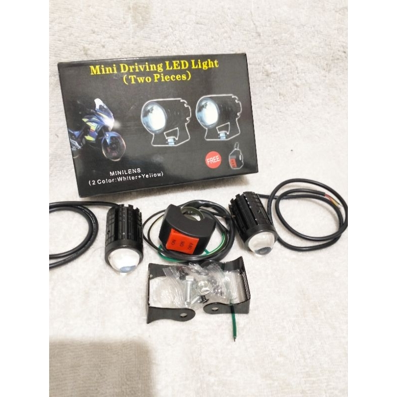 lampu tembak mini driving D2 tanpa kipas lampu sorot D2 mini driving lampu tembak hi-low lampu mini 