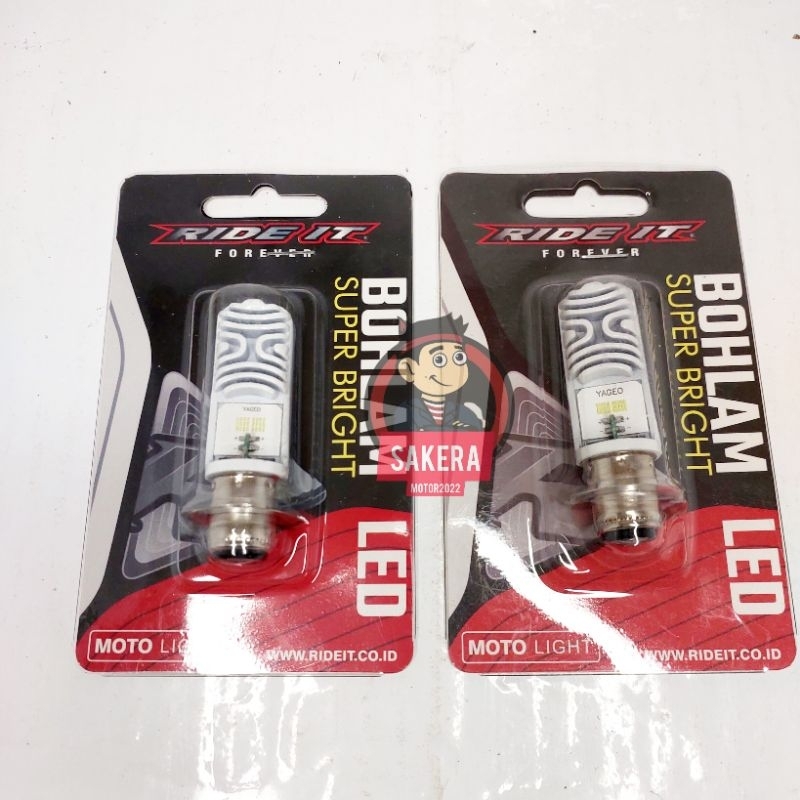 Lampu depan Led motor matic bebek Dop depan led Lampu putih depan motor