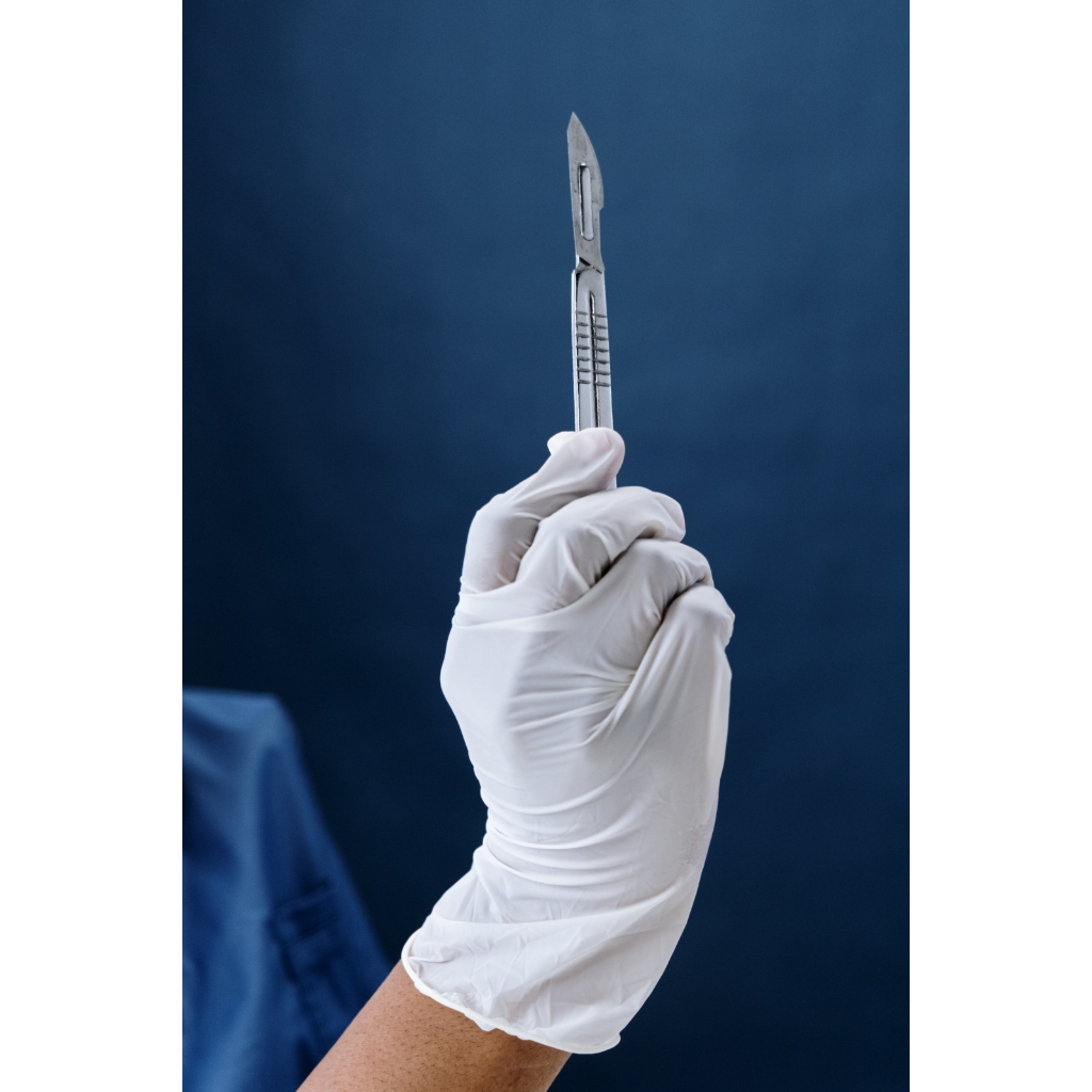 Scalpel handle / Gagang Pisau Bedah Operasi No. 3 &amp; No 4 Dental Scalpel Handle