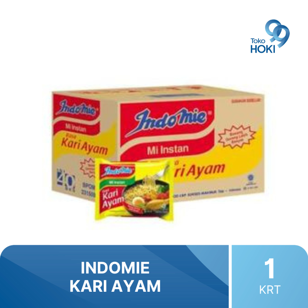 

INDOMIE KARI AYAM 1 DUS ISI 40 PCS