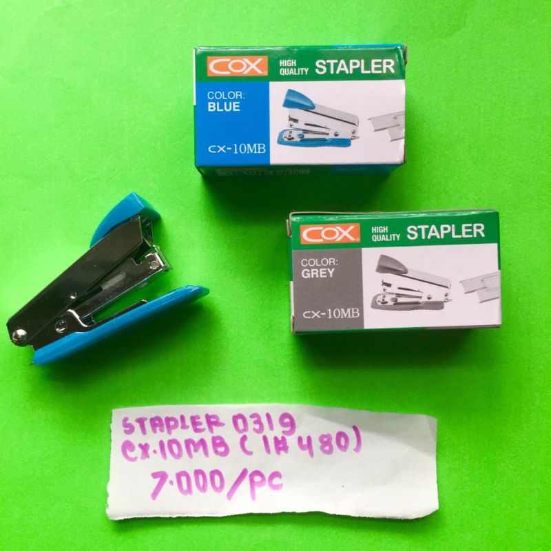 

STAPLER COX 0319 CX-10MB/ STAPLER MINI/ STAPLER KECIL