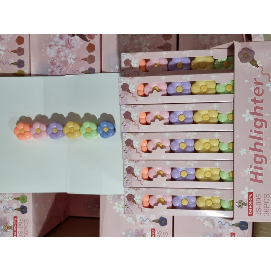 EM STABILO LUCU PENANDA WARNA WARNI ISI 6 PCS HIGHLIGHTER