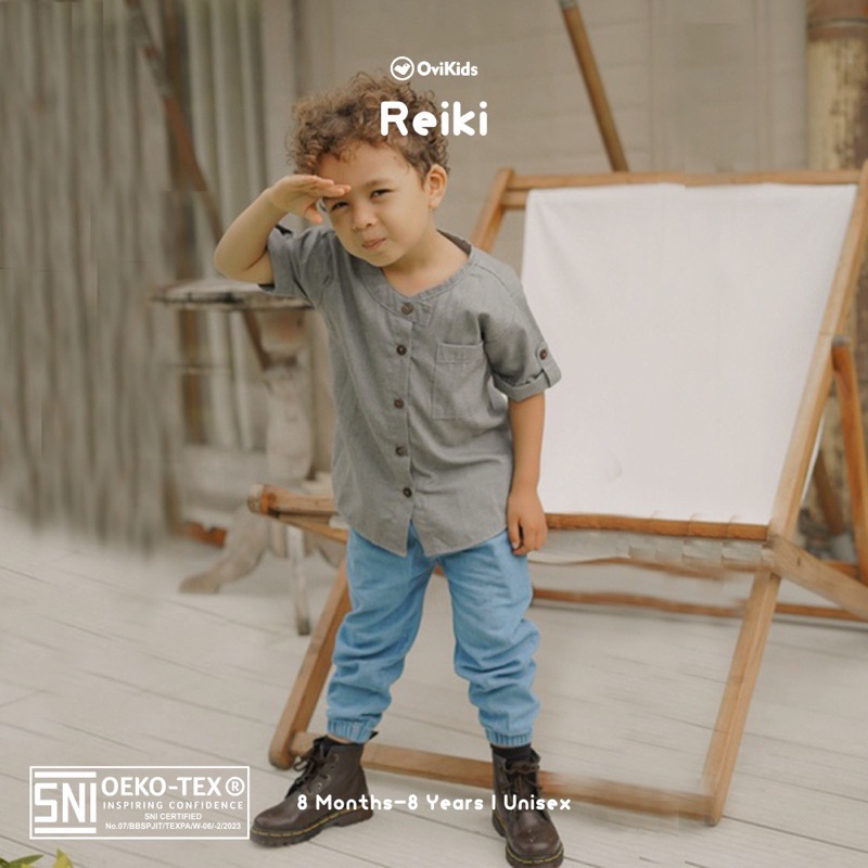 DINOANDBUNNY - REIKI - Celana Jeans Anak Laki-Laki Usia 1-8 Tahun