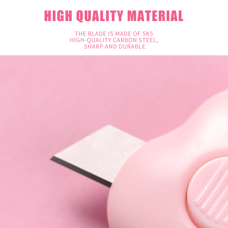 Cutter MIni Motif Awan Papper Cut Mini Viral Karakter Lucu Pisau Cutter Awan Cutter Mini Pembuka Paket