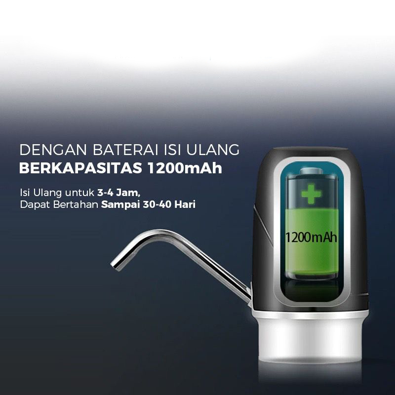 Pompa Galon elektrik SMART Pumping | GARANSI 6 BULAN | Pompa Galon MIISOO UNIT Rechargerable